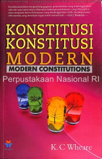 Konstitusi-konstitusi modern = modern constitutions