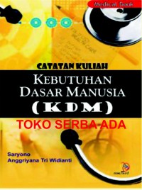 Catatan kuliah kebutuhan dasar manusia (KDM)