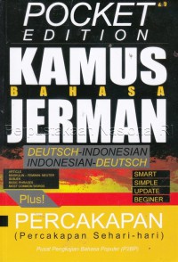 Pocket edition kamus bahasa jerman