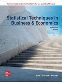 Statistical tehcniques in business & economics, 18th ed.