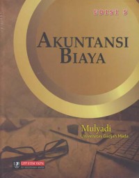 Akuntansi biaya, edisi 5