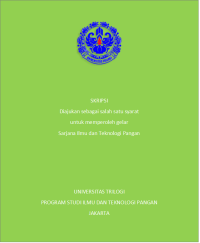 Analisis laju pengeringan gumdrops berbahan baku puree pepaya ( carica papaya l. ) menggunakan tunnel dehydrator