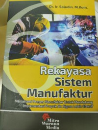 Rekayasa Sistem Manufaktur