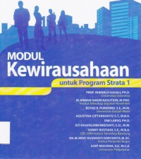 Modul Kewirausahaan: Untuk Program Strata 1.