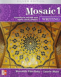 Image of Mosaic 1 Writing: Paragraph review and essay development TOEFL iBT