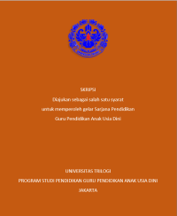 Pemecahan masalah menggunakan media Loose Part anak usia 5-6 tahun di PAUD Suryakasih Cipinang Besar Selatan Jakarta Timur