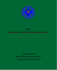 Image of Rancang bangun aplikasi pengelola kegiatan rapat berbasis website (studi kasus: program studi sistem informasi di universitas Trilogi)